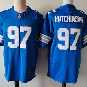 Aidan Hutchinson Lions Blue Jersey